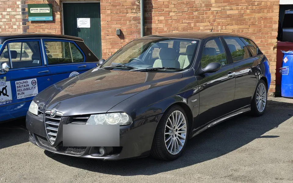 Alfa Romeo 156, fotografía real de esta generación