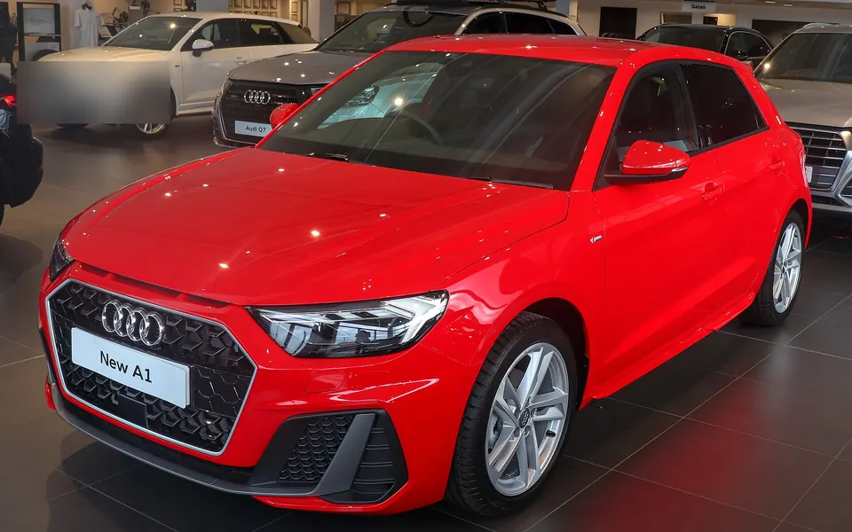 Audi A1 (GB), real photo of this generation