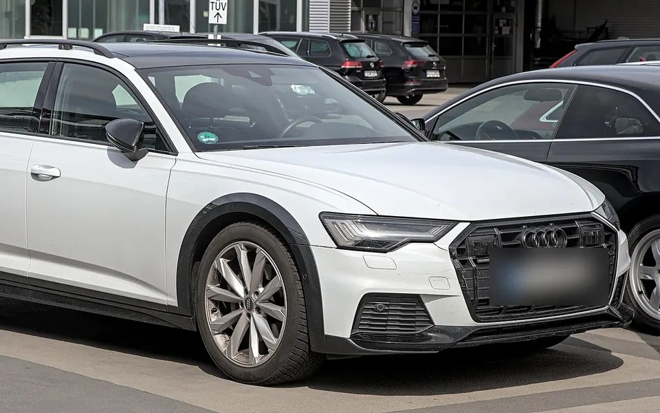 Audi A6 (C8), real photo of this generation
