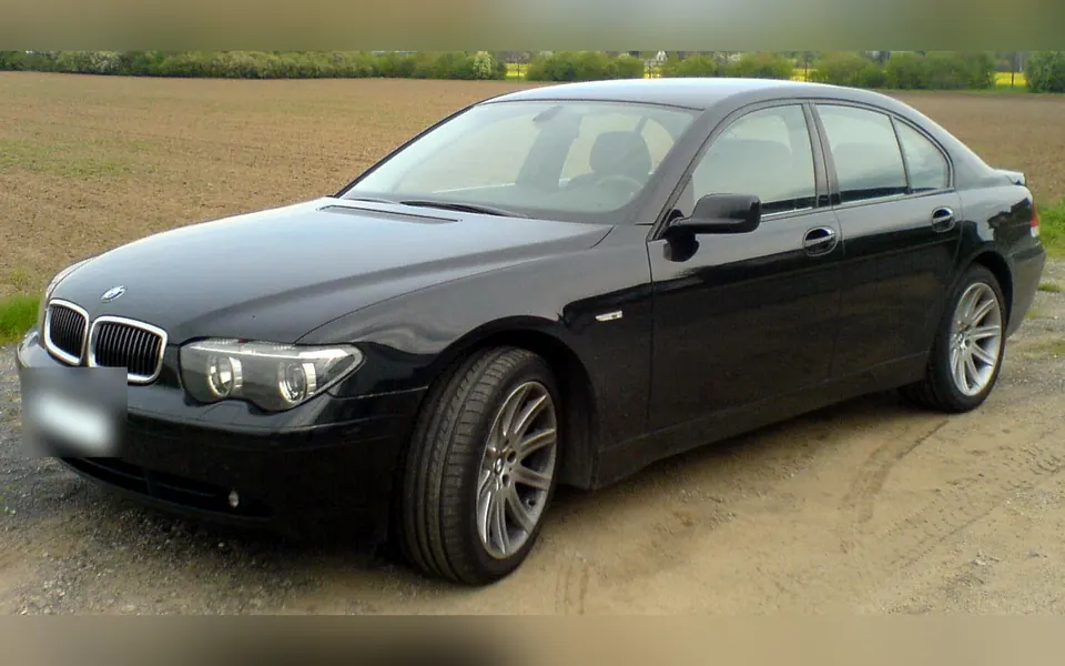 BMW Serie 7 (E65/E66), fotografía real de esta generación