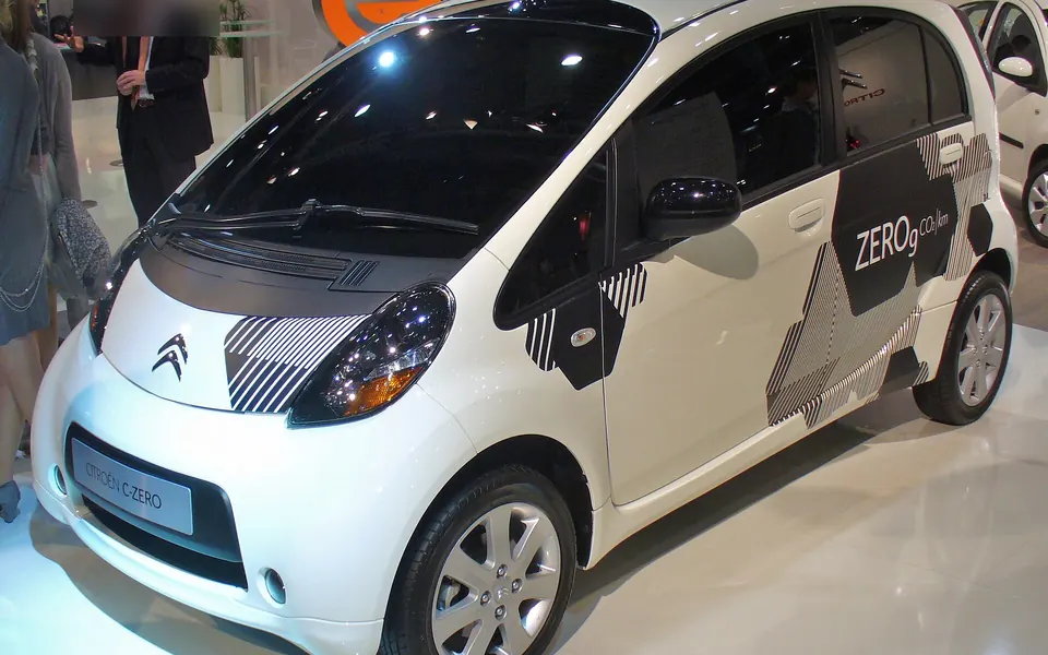 Citroën C-Zero, fotografie reală a acestei generații