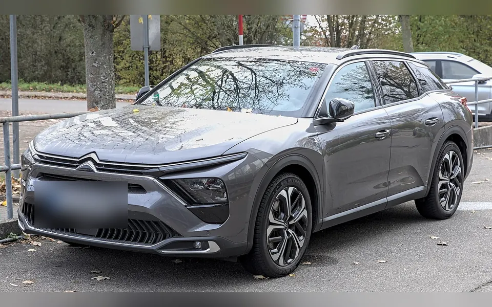 Citroën C5 X, fotografie reală a acestei generații