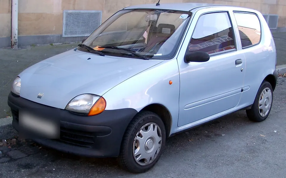 Fiat Seicento, fotografía real de esta generación