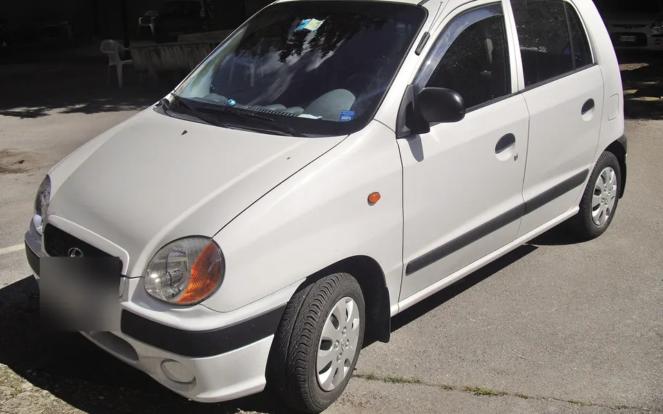 Hyundai Atos, real photo of this generation