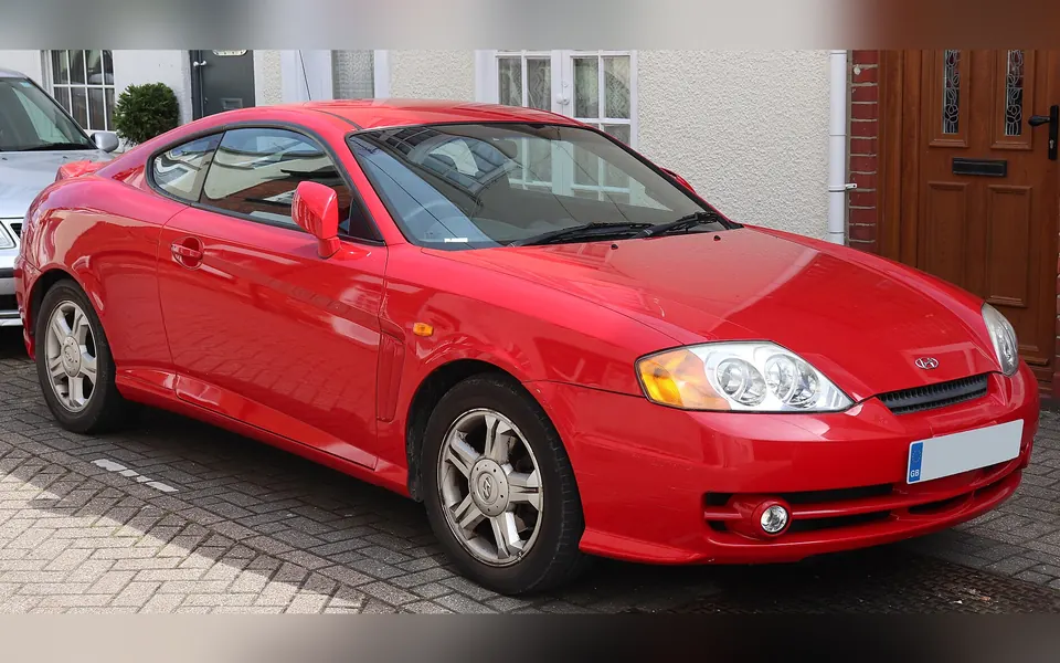 Hyundai Coupé (II), real photo of this generation