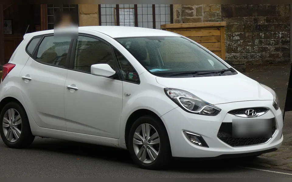 Hyundai ix20, real photo of this generation