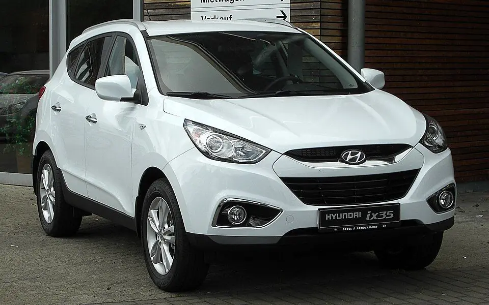 Hyundai ix35, real photo of this generation