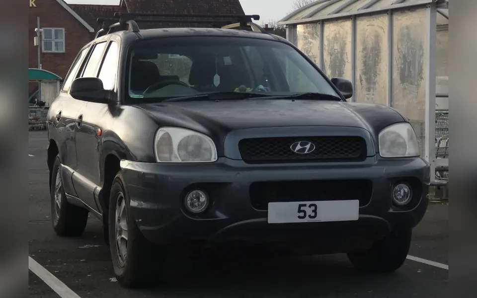 Hyundai Santa Fe (I), fotografie reală a acestei generații