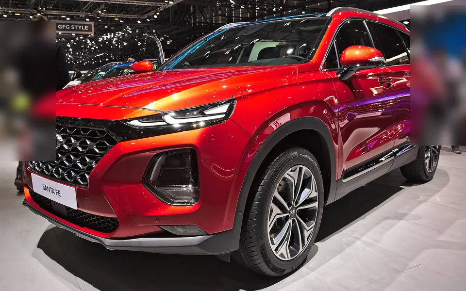 Hyundai Santa Fe (IV), fotografía real de esta generación