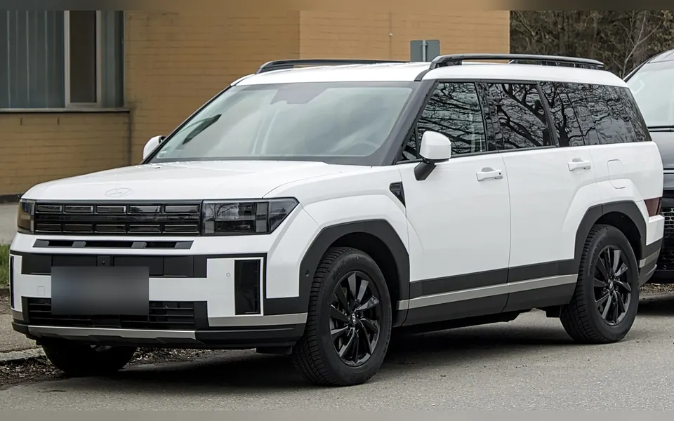 Hyundai Santa Fe (V), real photo of this generation