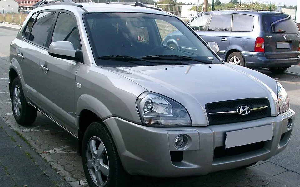Hyundai Tucson (I), fotografie reală a acestei generații