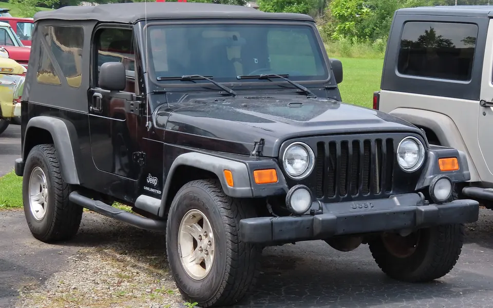 Jeep Wrangler (TJ), fotografía real de esta generación