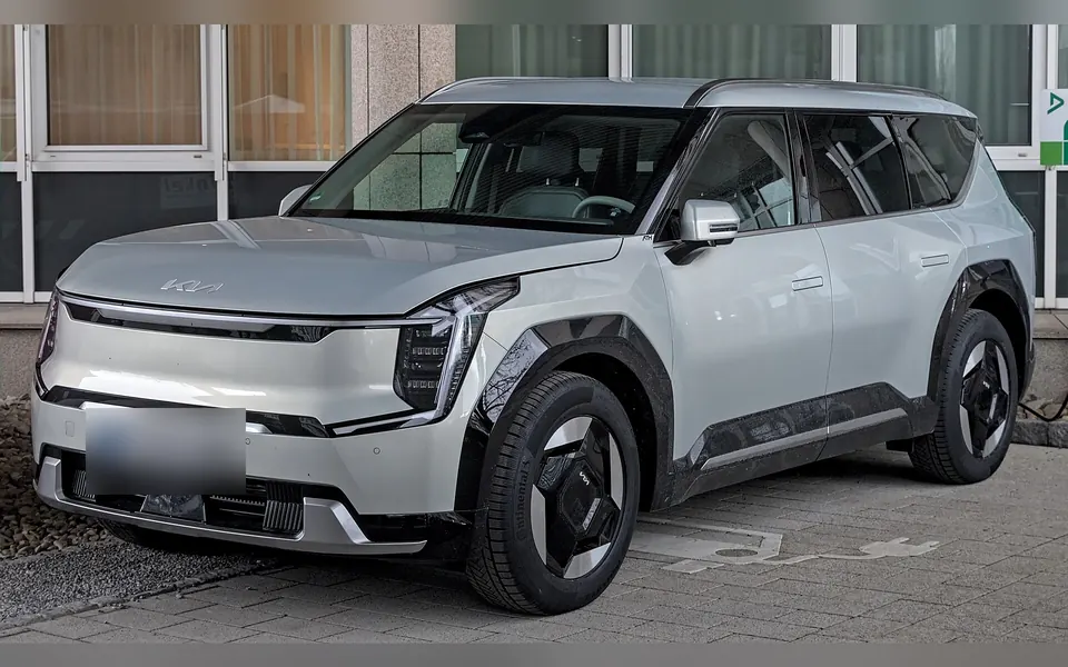 Kia EV9, fotografía real de esta generación