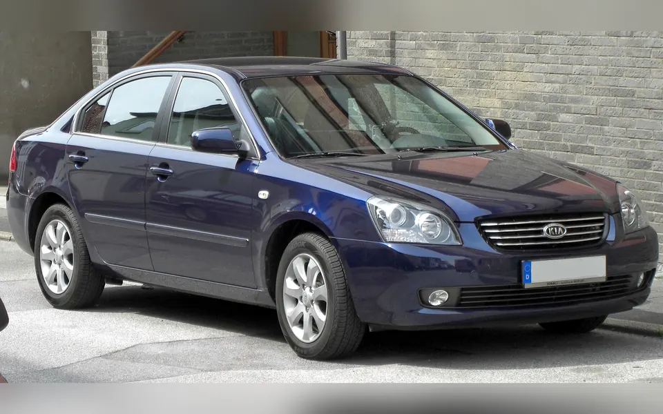 Kia Magentis, fotografía real de esta generación