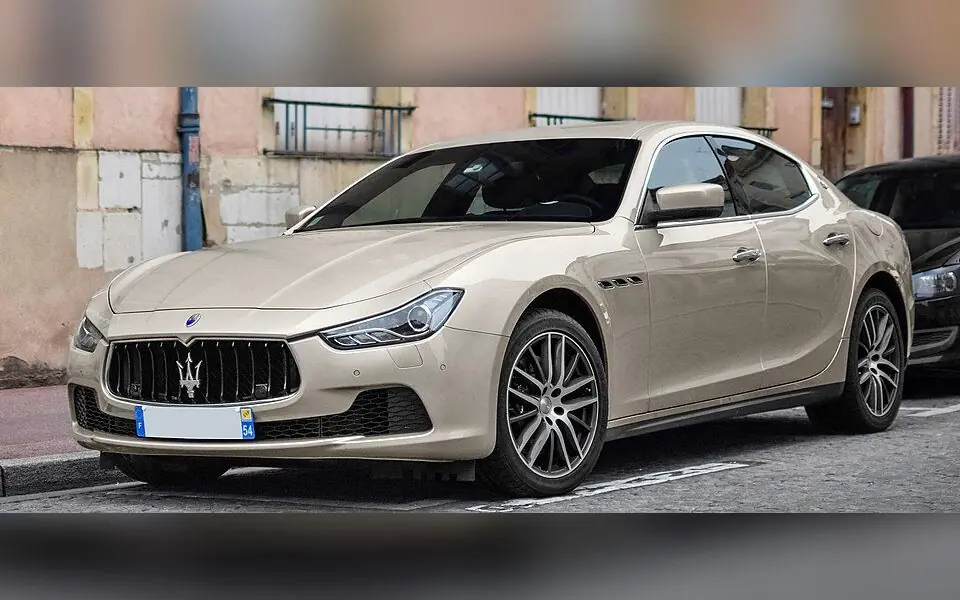 Maserati Ghibli, fotografie reală a acestei generații