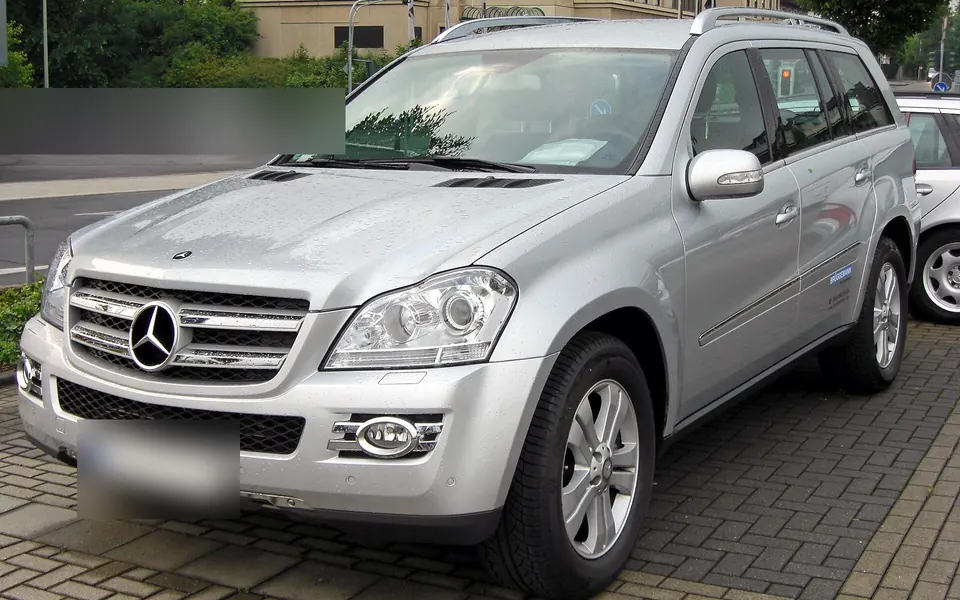 Mercedes-Benz GL (X164), fotografía real de esta generación
