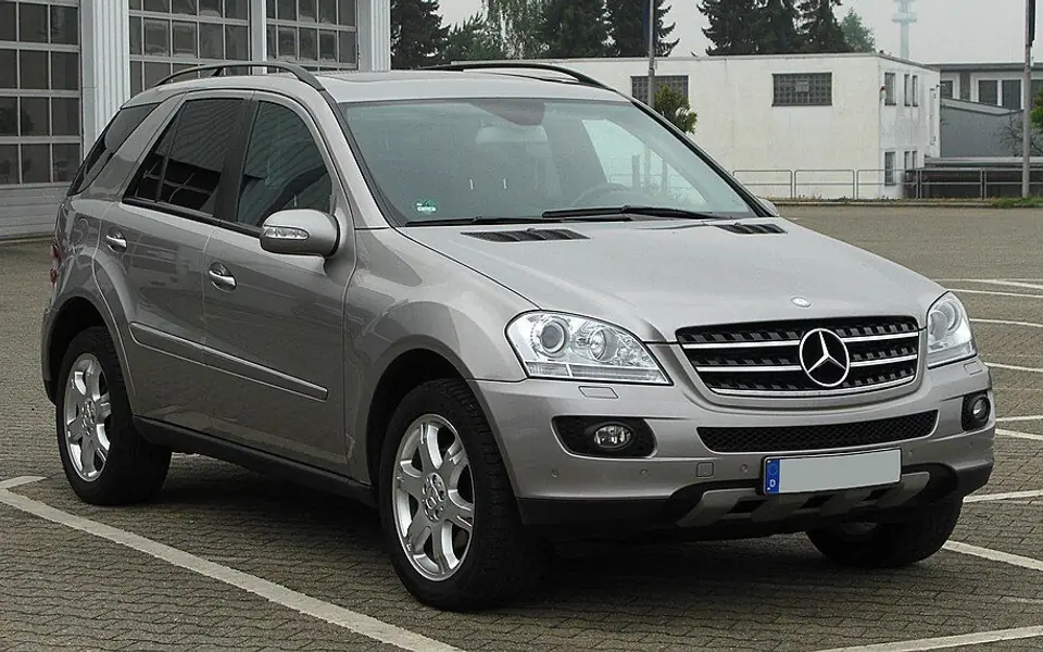 Mercedes-Benz ML (W164), fotografie reală a acestei generații