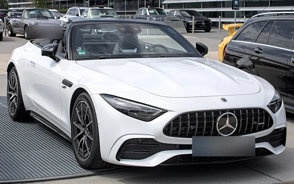 Mercedes-Benz SL (R232), real photo of this generation