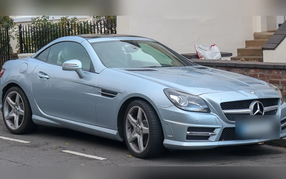 Mercedes-Benz SLK (R172), fotografie reală a acestei generații
