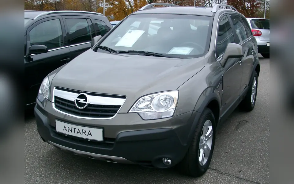 Opel Antara, fotografía real de esta generación