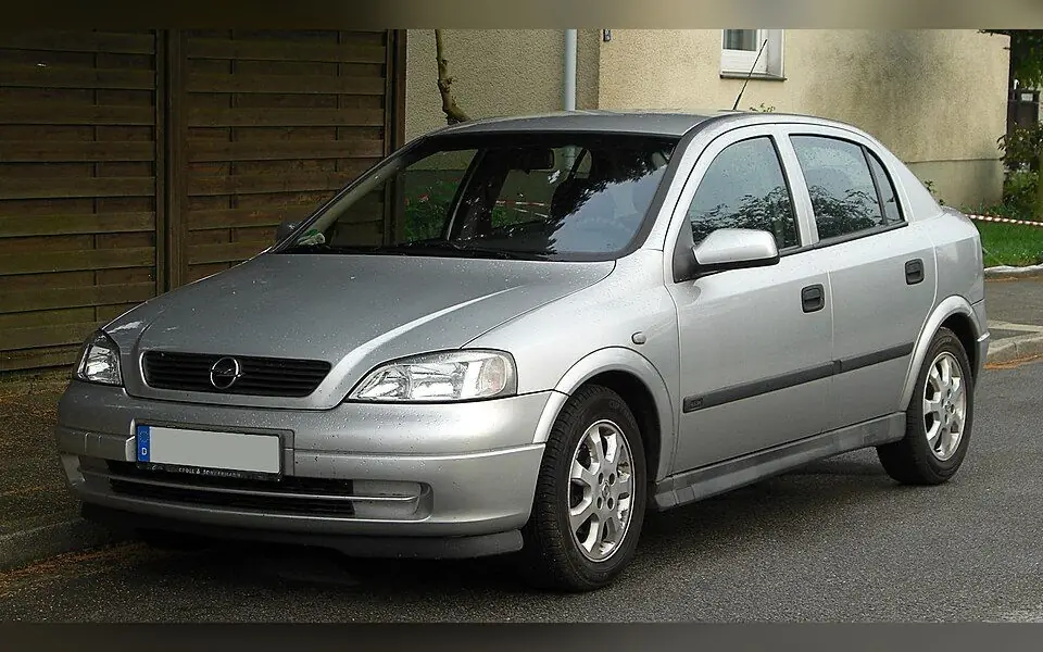 Opel Astra G, fotografía real de esta generación