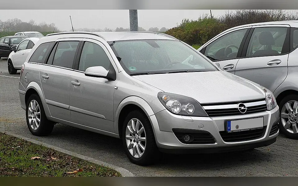Opel Astra H, fotografía real de esta generación