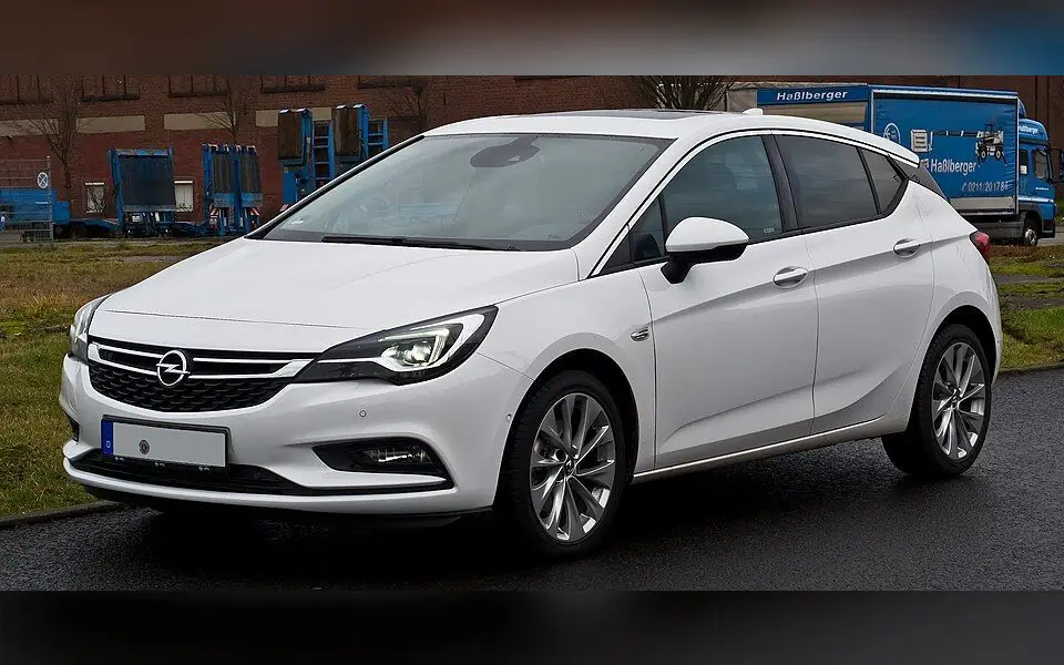 Opel Astra K, fotografía real de esta generación
