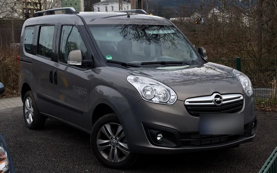 Opel Combo D, fotografía real de esta generación