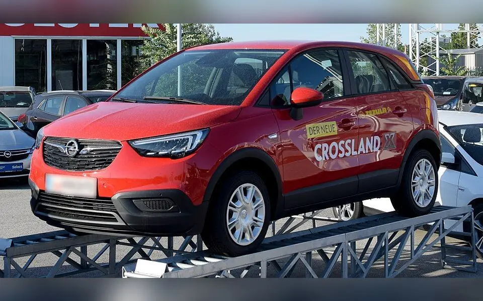 Opel Crossland X, fotografía real de esta generación