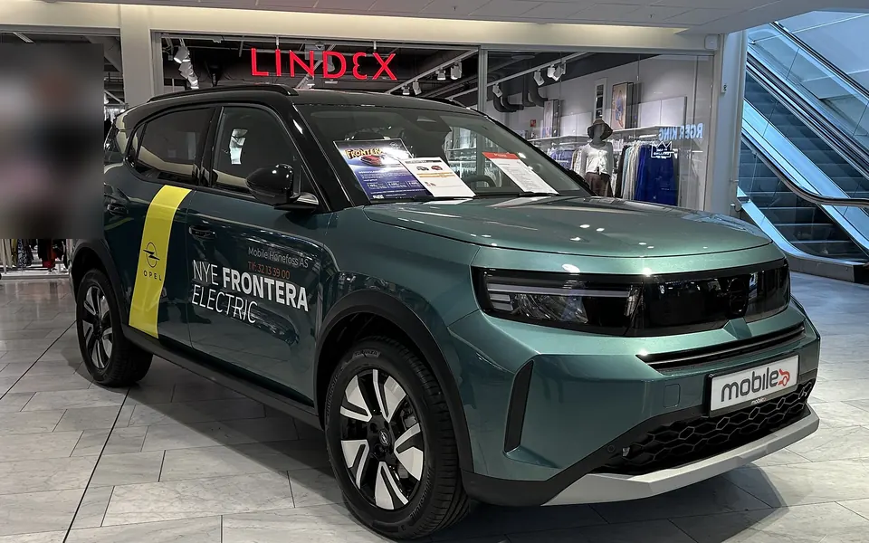 Opel Frontera, fotografía real de esta generación
