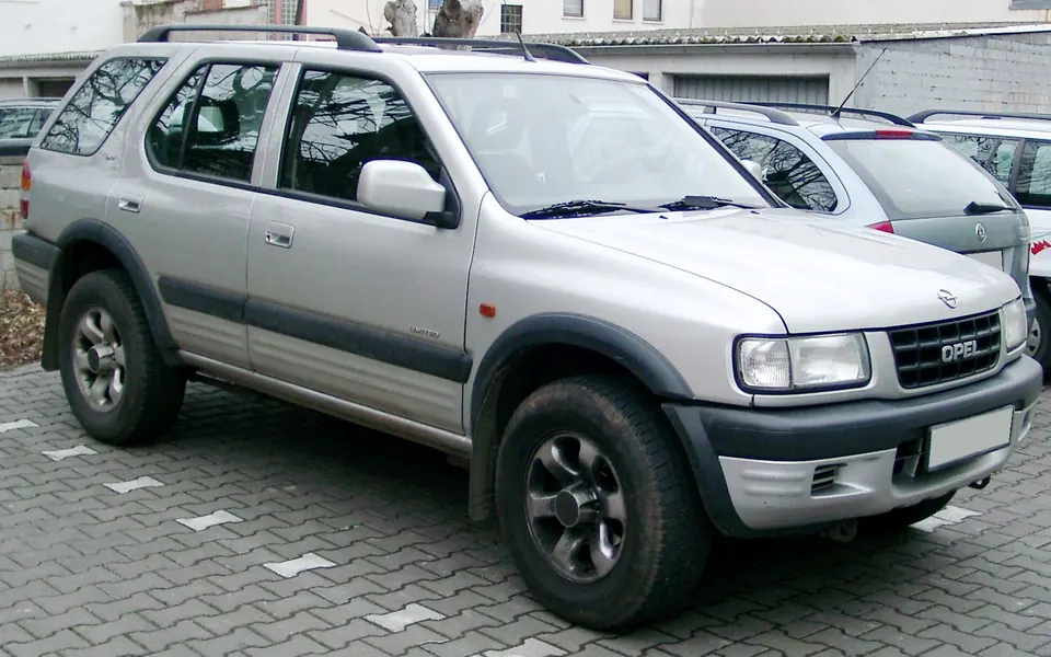 Opel Frontera B, fotografía real de esta generación