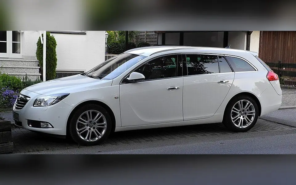Opel Insignia A, fotografía real de esta generación