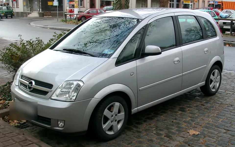 Opel Meriva A, fotografía real de esta generación