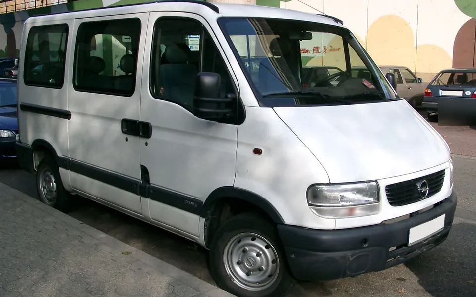 Opel Movano A, fotografía real de esta generación