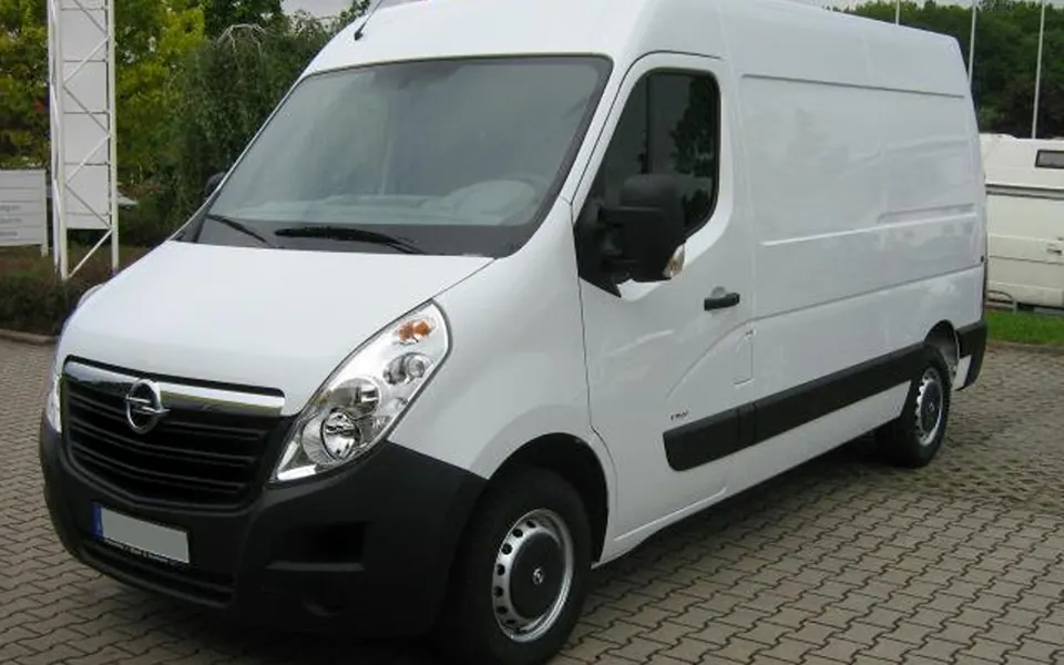 Opel Movano B, fotografía real de esta generación