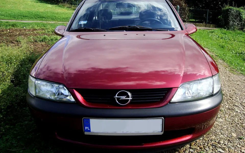 Opel Vectra B, fotografía real de esta generación