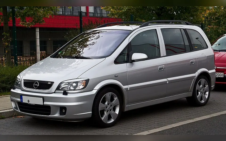 Opel Zafira A, fotografía real de esta generación