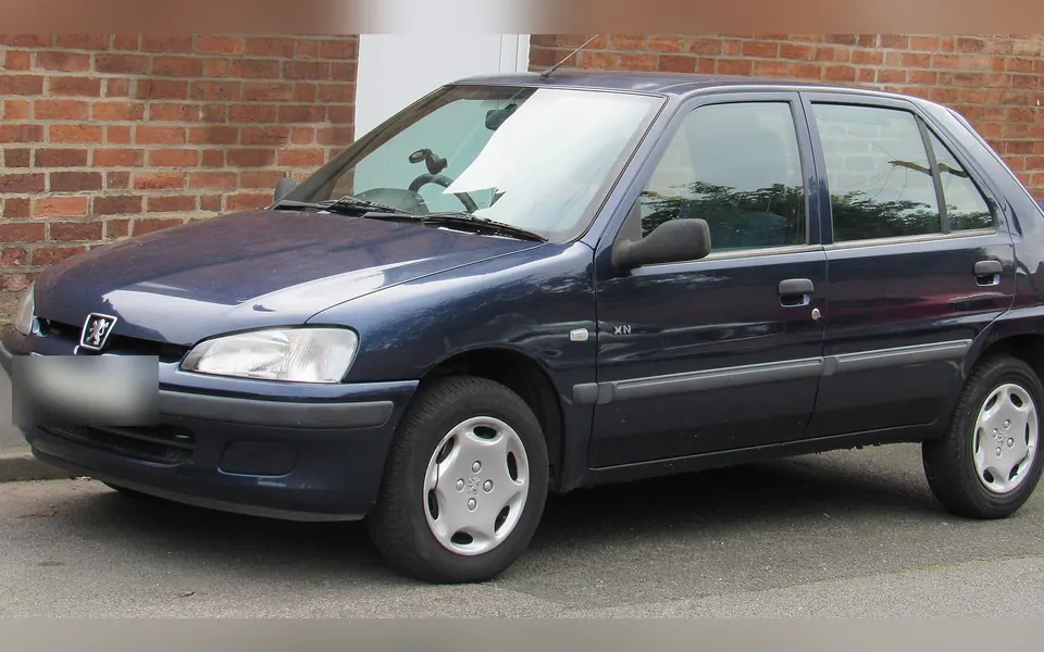 Peugeot 106, fotografie reală a acestei generații