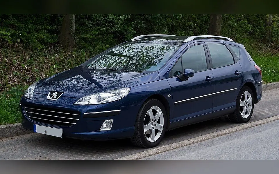 Peugeot 407, fotografie reală a acestei generații