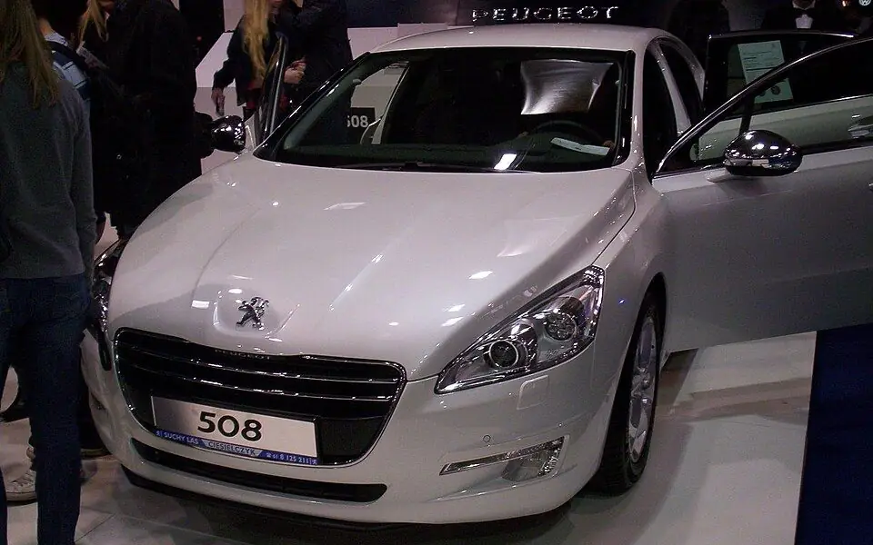 Peugeot 508 (I), fotografie reală a acestei generații