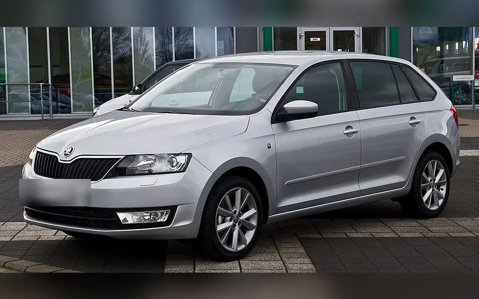 Skoda Rapid, fotografía real de esta generación