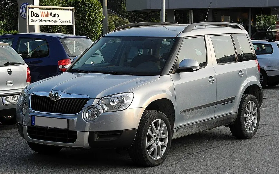 Skoda Yeti, fotografie reală a acestei generații