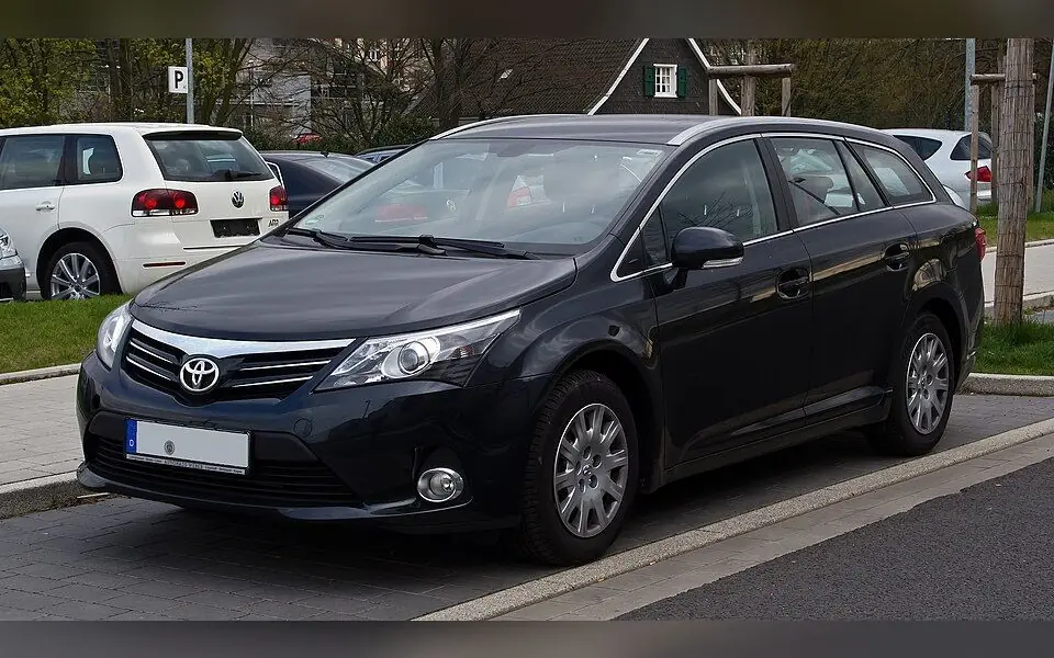 Toyota Avensis (III), real photo of this generation