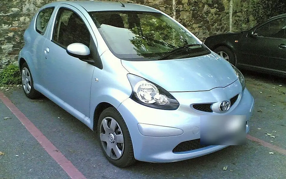 Toyota Aygo (I), real photo of this generation