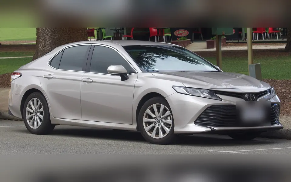 Toyota Camry, real photo of this generation
