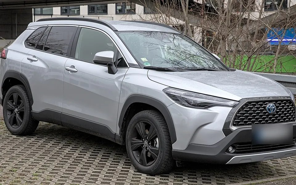 Toyota Corolla Cross, real photo of this generation