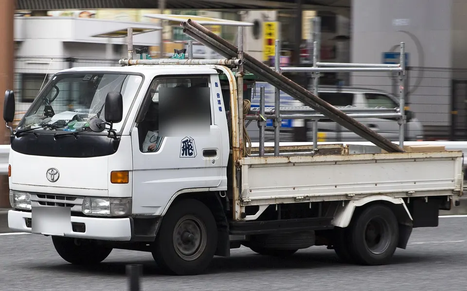 Toyota Dyna, real photo of this generation