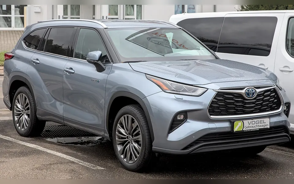 Toyota Highlander, fotografía real de esta generación
