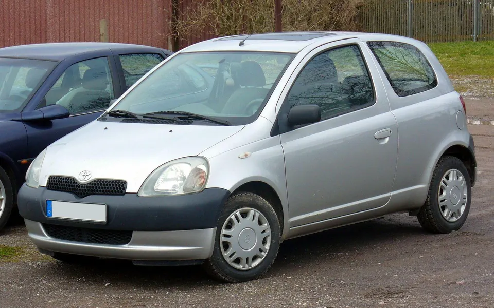 Toyota Yaris (I), real photo of this generation