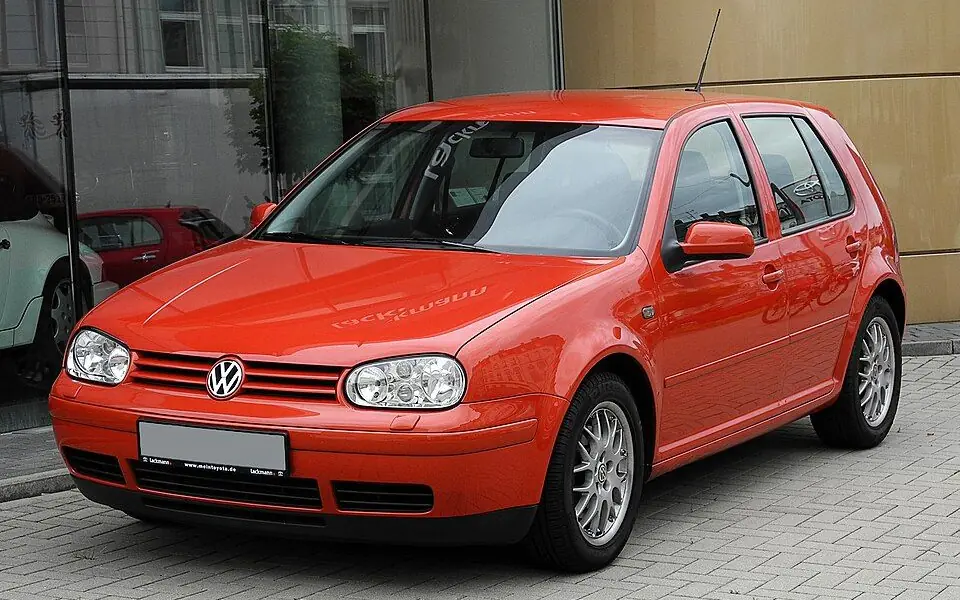 Volkswagen Golf IV (1J), fotografía real de esta generación